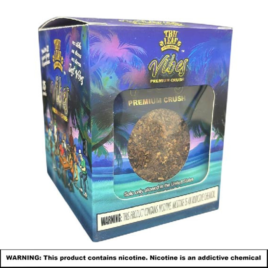 Tru Leaf VIBES Premium Crush Tobacco Leaf | 15 Count Display product image